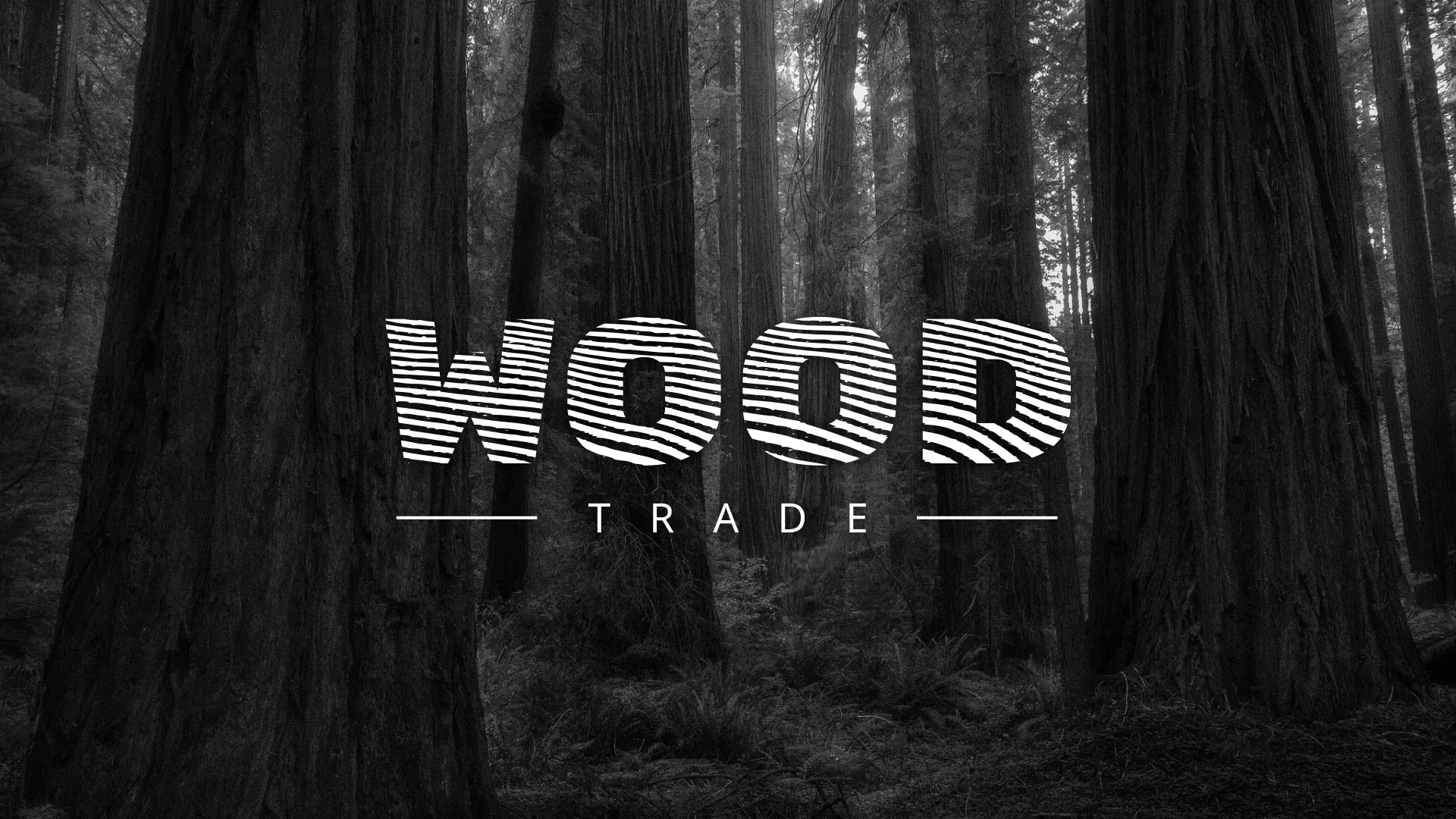 Разработка логотипа для компании «Wood Trade» в Карталах