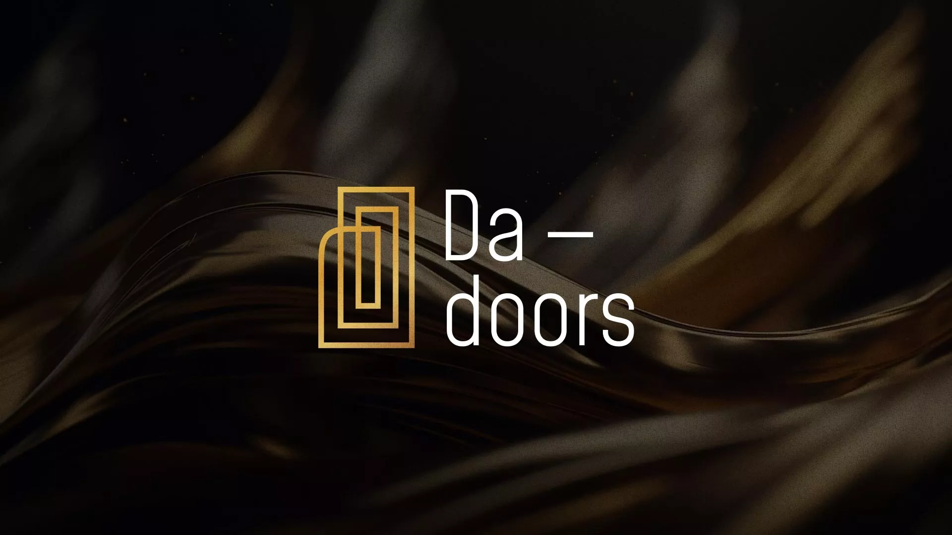 Разработка логотипа для компании «DA-DOORS» в Карталах