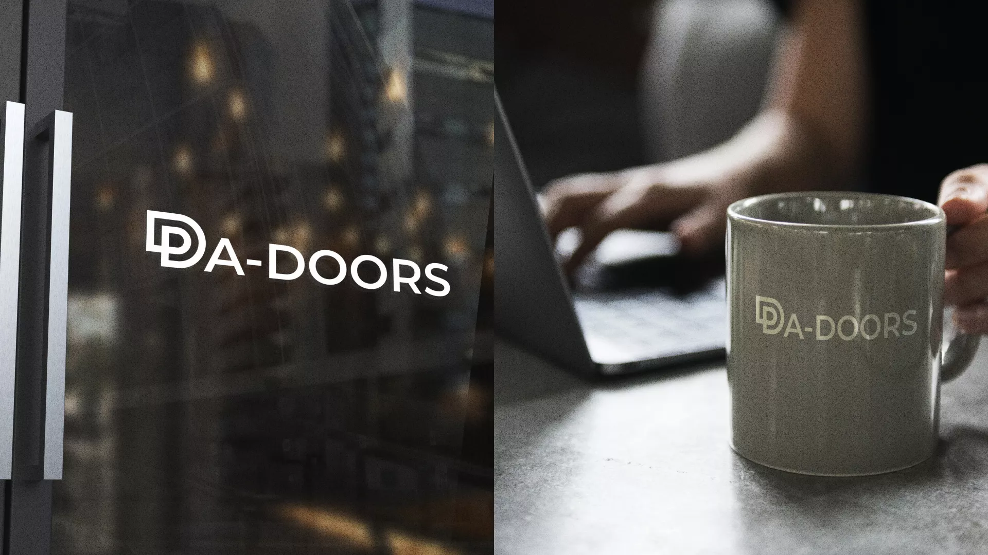 Создание логотипа компании «DA-DOORS» в Карталах